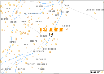 map of Hāji Jumnūn