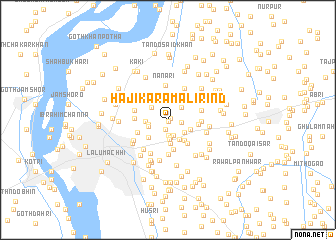 map of Hāji Karam Ali Rind