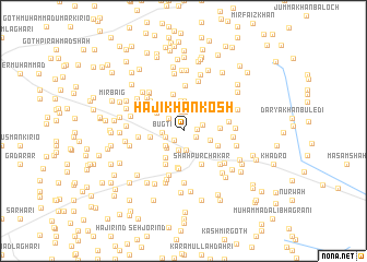 map of Hāji Khān Kosh