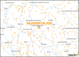 map of Hāji Khān Tālpur