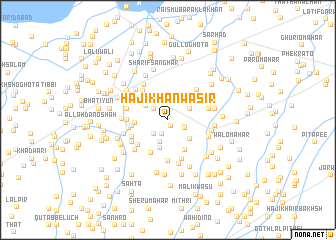 map of Hāji Khān Wasīr