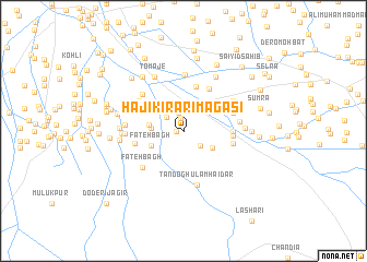 map of Hāji Kirari Magasi