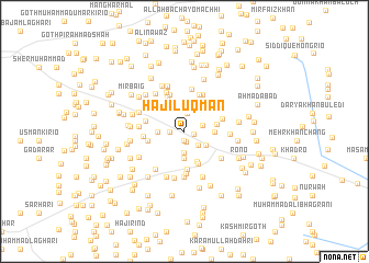 map of Hāji Luqmān