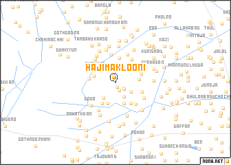 map of Hāji Maklooni