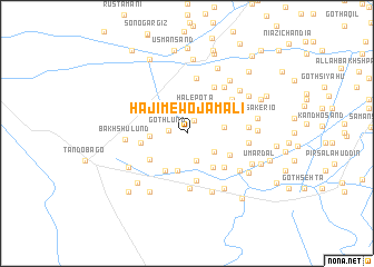 map of Hāji Mewo Jamāli