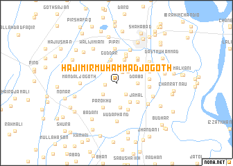 map of Hāji Mīr Muhammad jo Goth