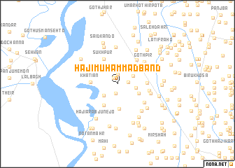 map of Hāji Muhammad Band