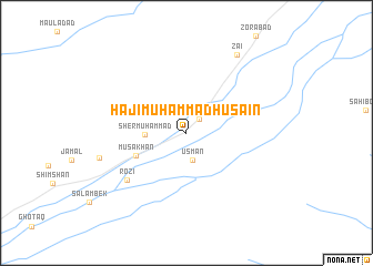 map of Hāji Muhammad Husain