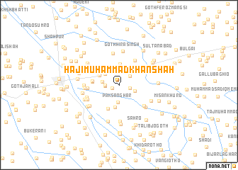 map of Hāji Muhammad Khān Shāh