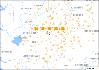 map of Hāji Muhammad Soda