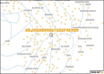 map of Hāji Muhammad Yūsuf Memon