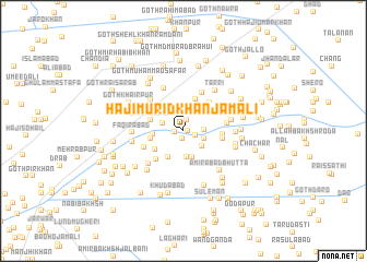 map of Hāji Murīd Khān Jamāli