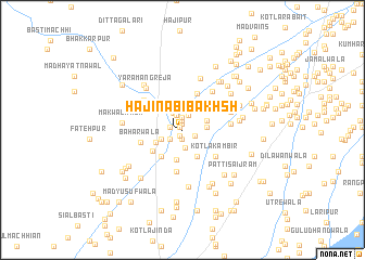 map of Hāji Nabi Bakhsh