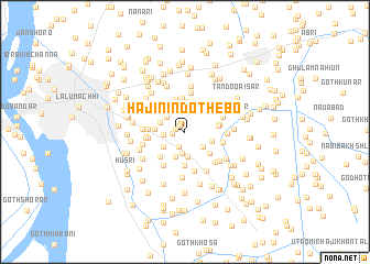 map of Hāji Nindo Thebo