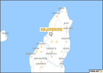 map of Hajinomine