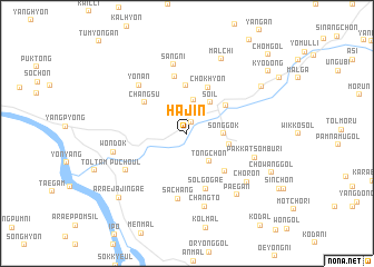 map of Hajin