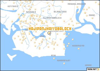 map of Hāji Panjhāiyo Baloch