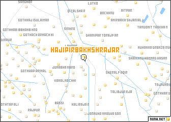 map of Hāji Pīr Bakhsh Rājar