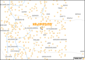 map of Hāji Pīr Dīno