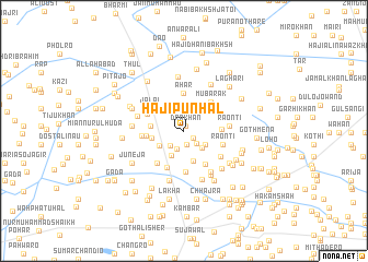 map of Hāji Punhal