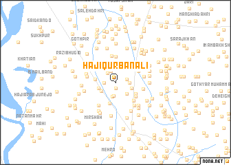 map of Hāji Qurbān Ali