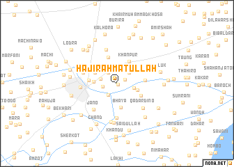 map of Hāji Rahmatullāh