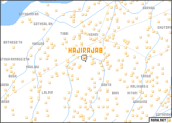 map of Hāji Rajab