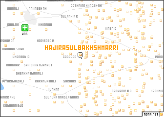 map of Hāji Rasul Bakhsh Marri