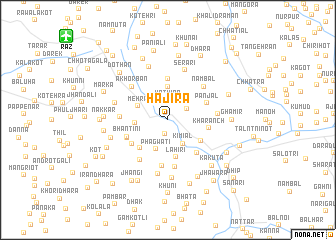 map of Hajīra