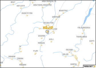 map of Hājir