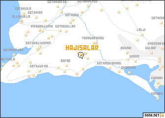 map of Hāji Sālār