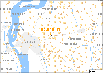 map of Hāji Sāleh