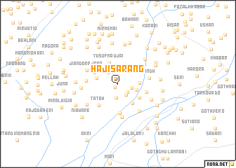 map of Hāji Sārang