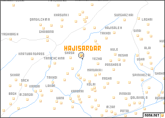 map of Hāji Sardār