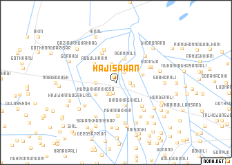 map of Hāji Sāwan