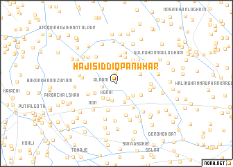 map of Hāji Siddīq Panwhar