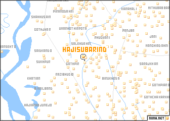 map of Hāji Sūba Rind