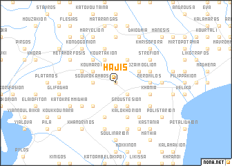 map of Hajís