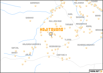 map of Hāji Tawāno