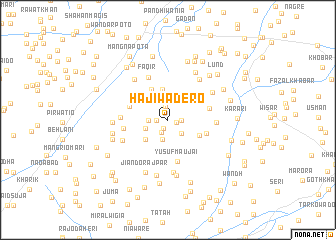 map of Hāji Wadero