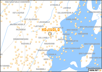 map of Hājiwāla