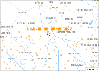 map of Hāji Wali Muhammad Shar