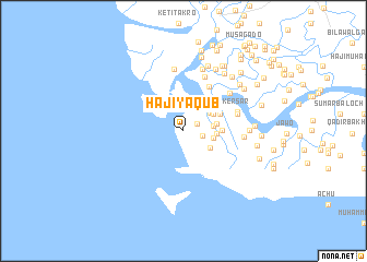 map of Hāji Yāqub