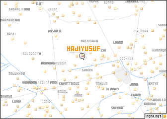 map of Hāji Yūsuf