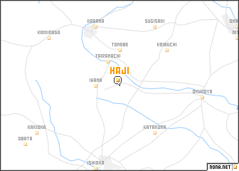 map of Haji