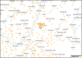 map of Hāji