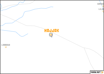 map of Hajjak