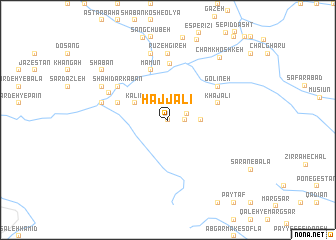 map of Ḩājjālī