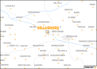 map of Ḩājjī Aḩmad