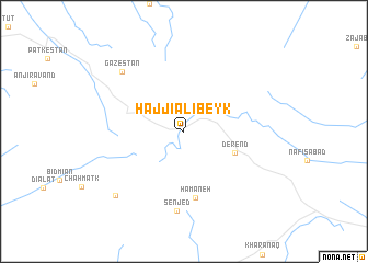 map of Ḩājjī ‘Alī Beyk